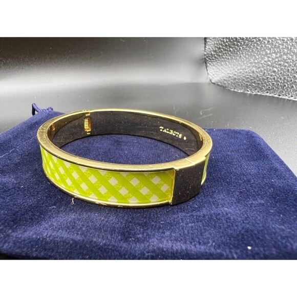 Talbots Gingham Enamel Bangle - Picture 3 of 7